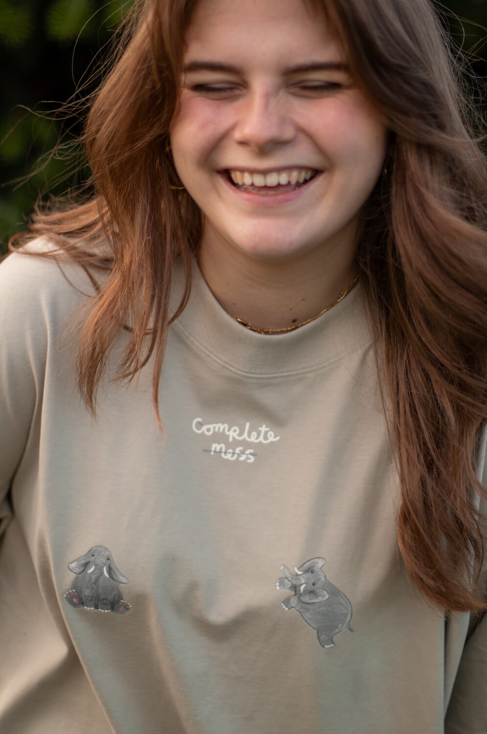Complete elephants t-shirt