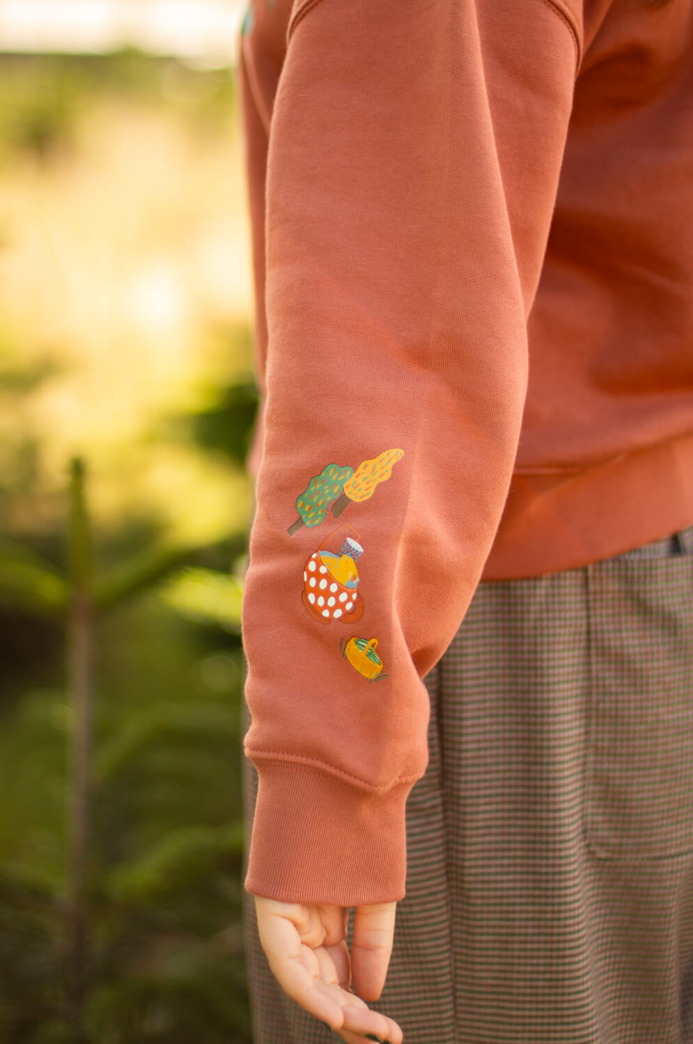 Woodland village sweater