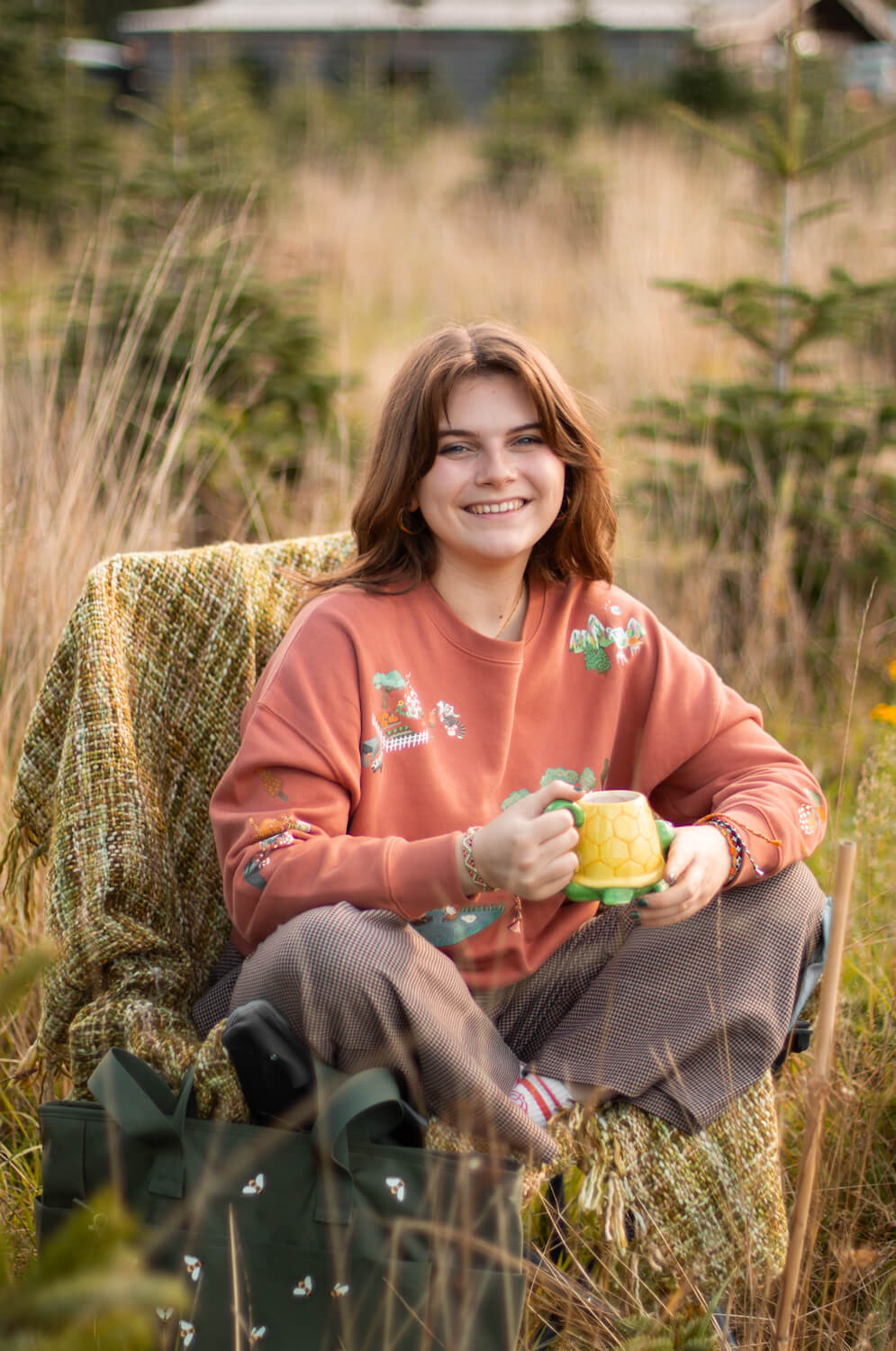 Woodland village sweater