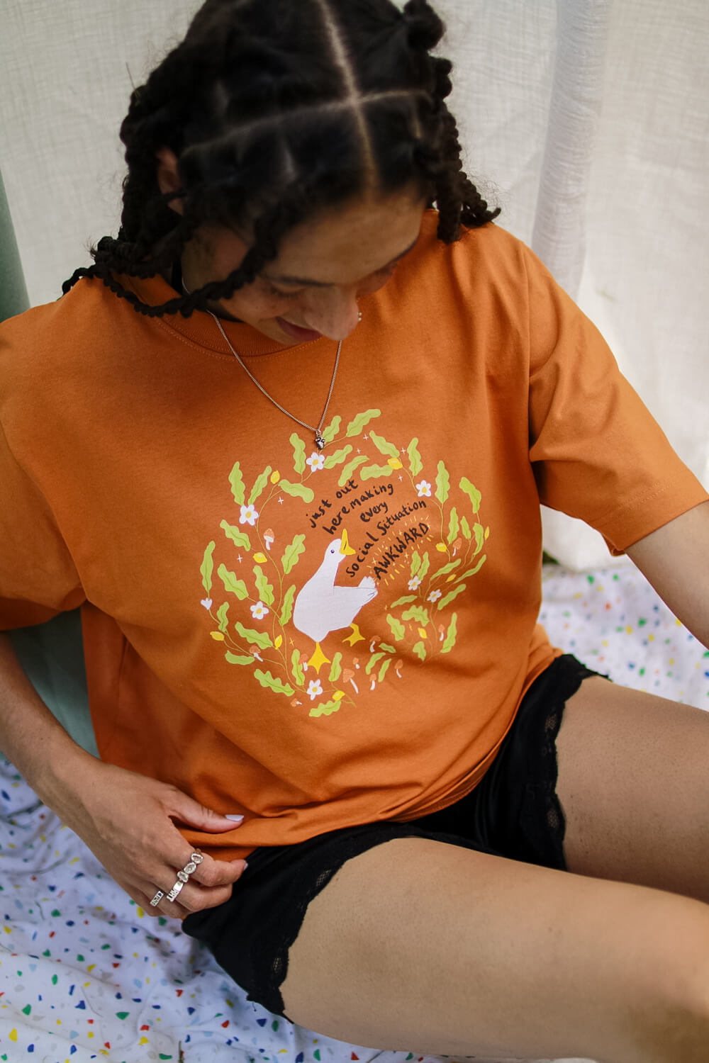 Awkward Duck Heavyweight Tee
