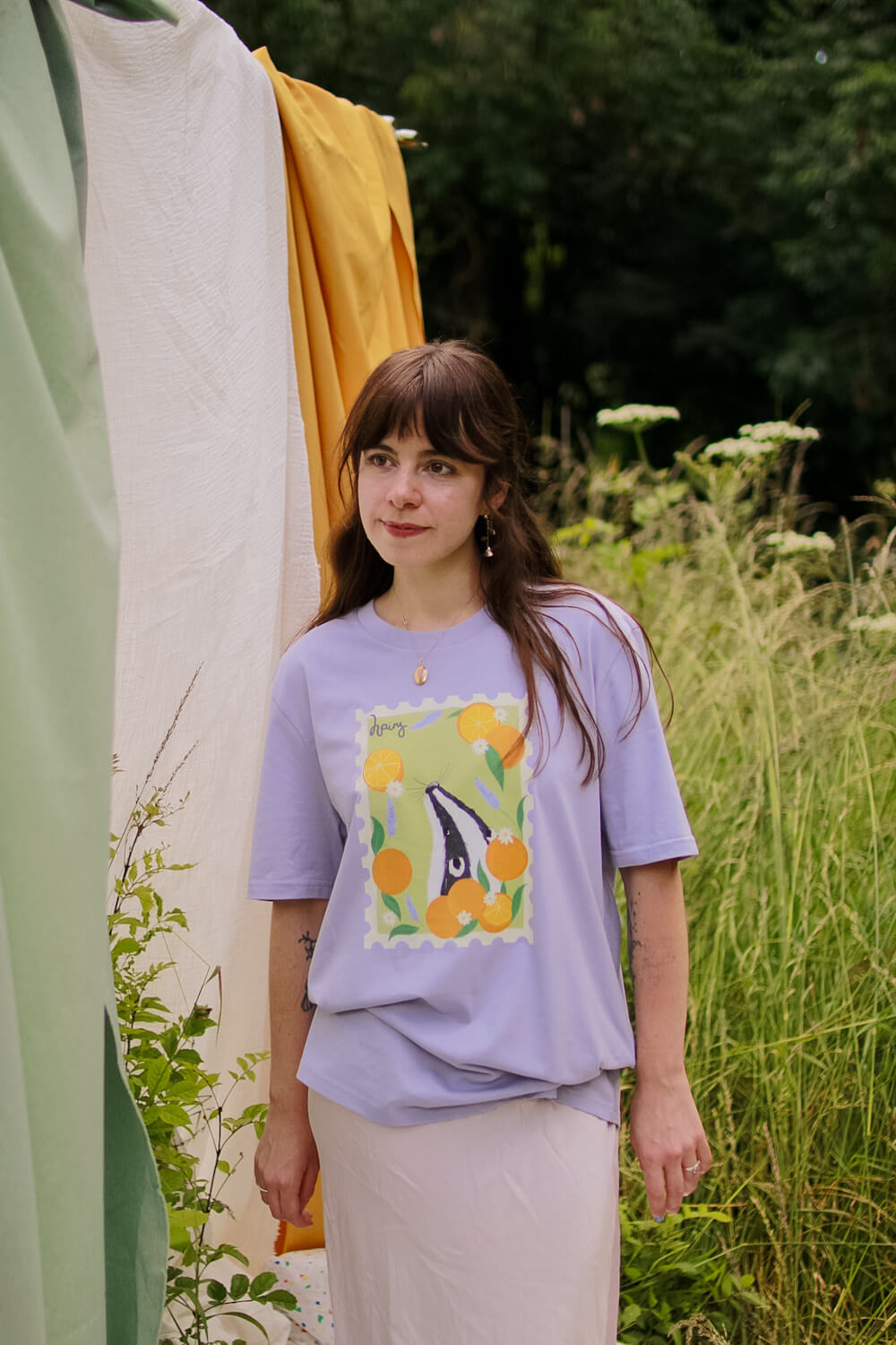 Hairy Badger Stamp Tee