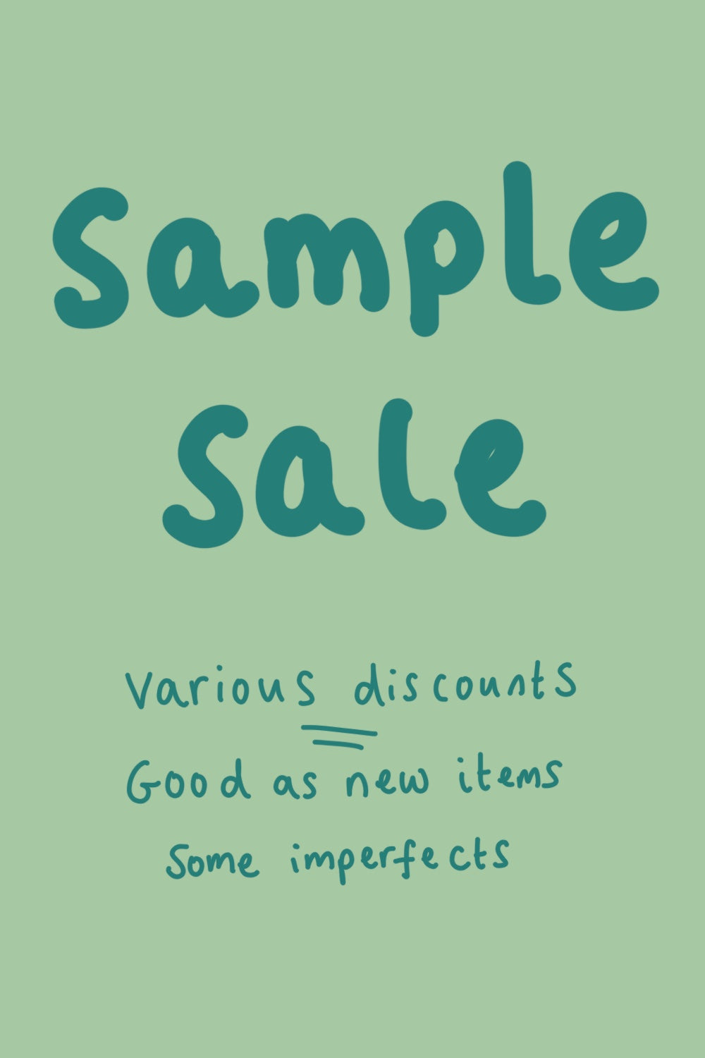 Sample Sale June 2026