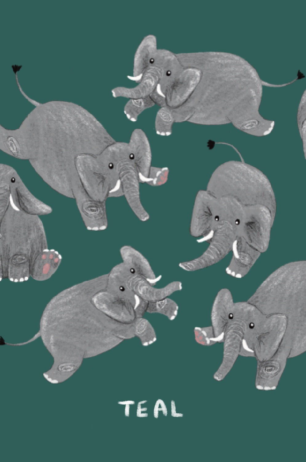 Complete elephants t-shirt