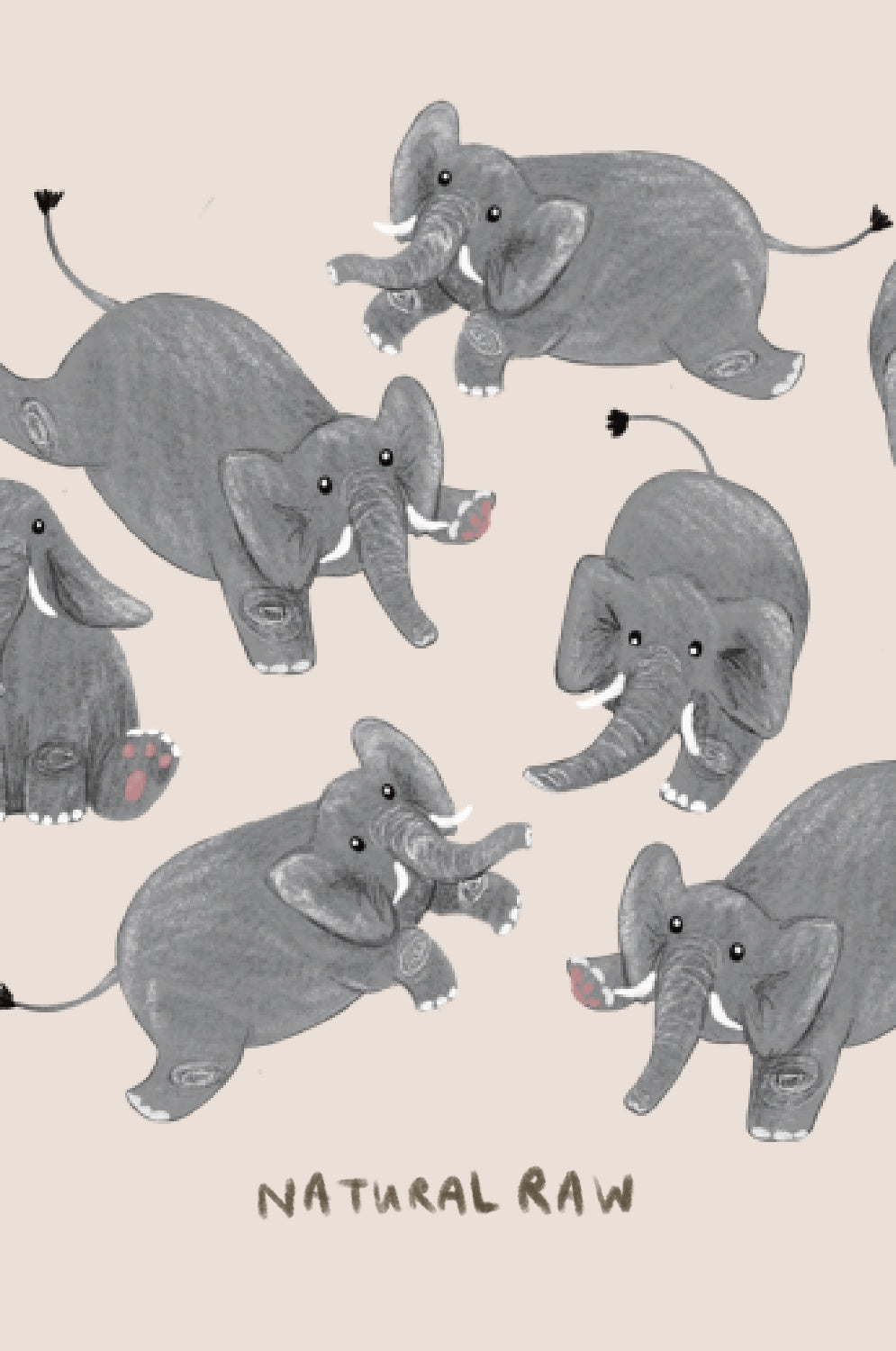 Complete elephants t-shirt