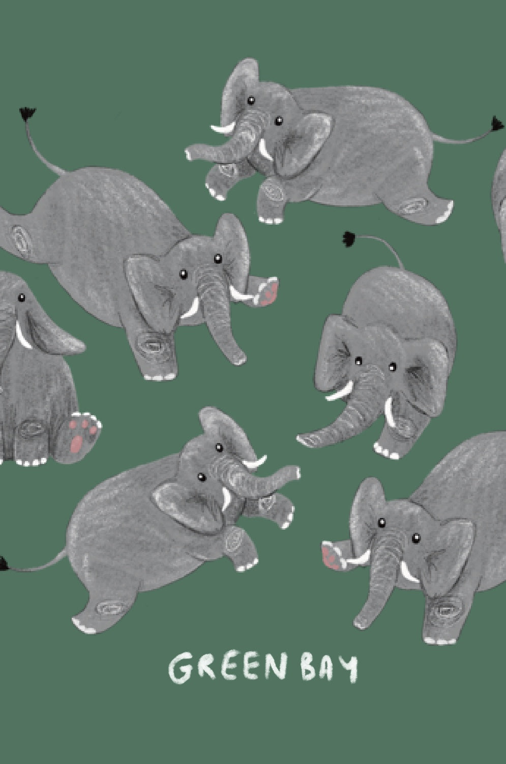 Complete elephants t-shirt