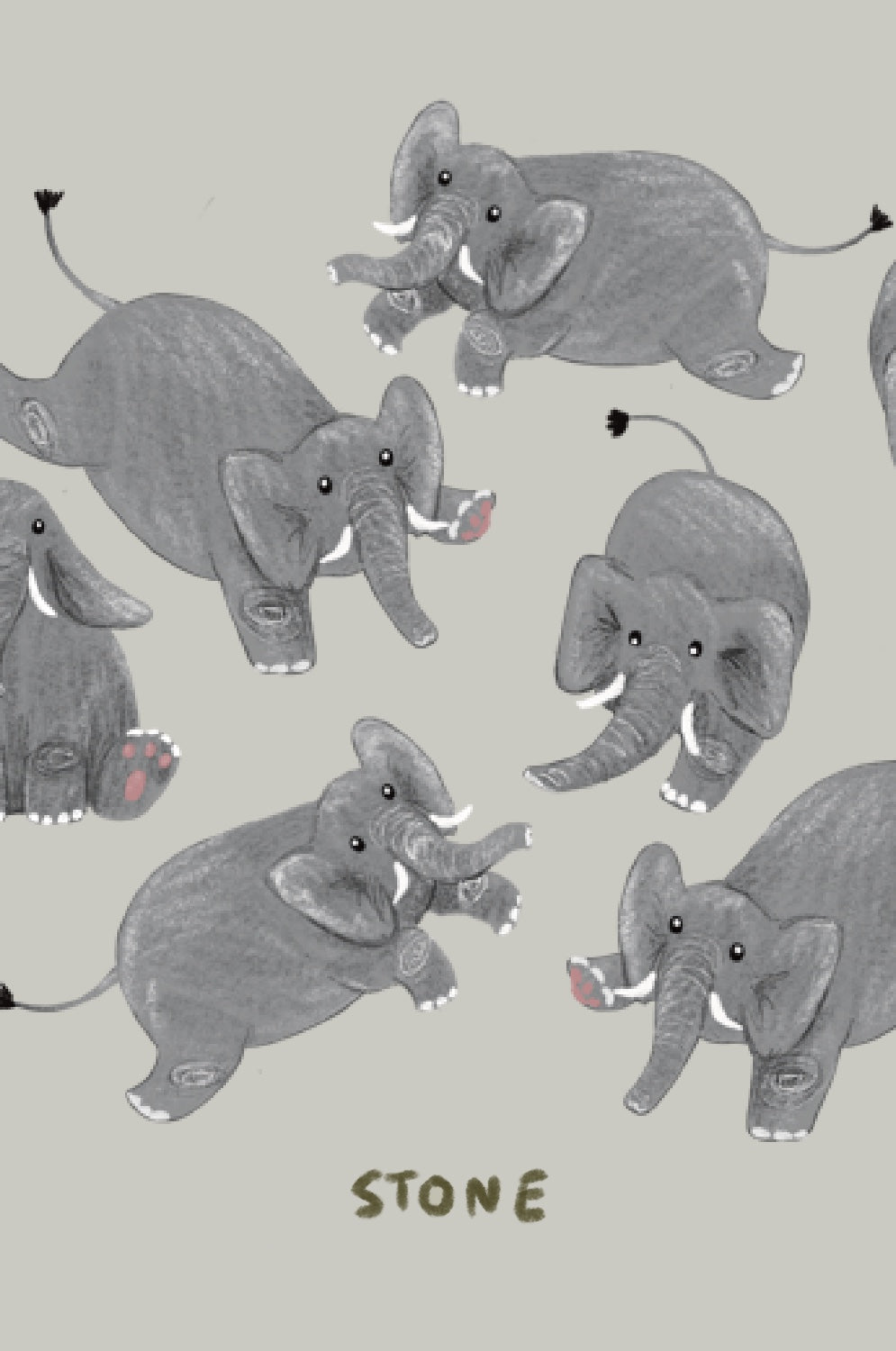 Complete elephants t-shirt