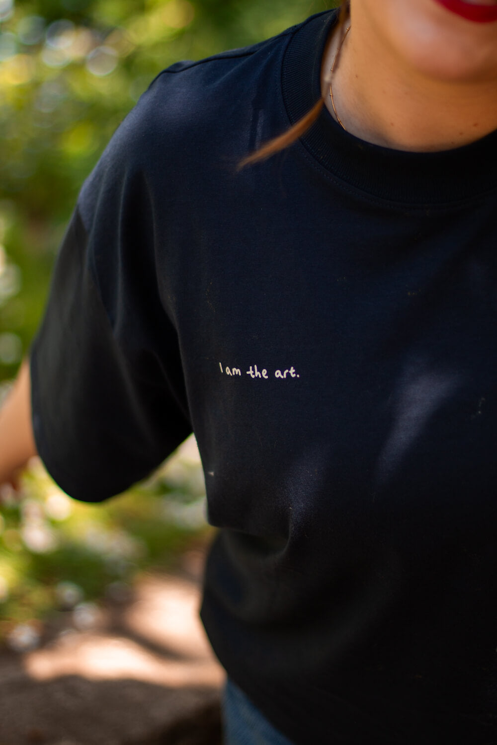Vincent Van Goose, Navy Oversized Tee (Pre-order)