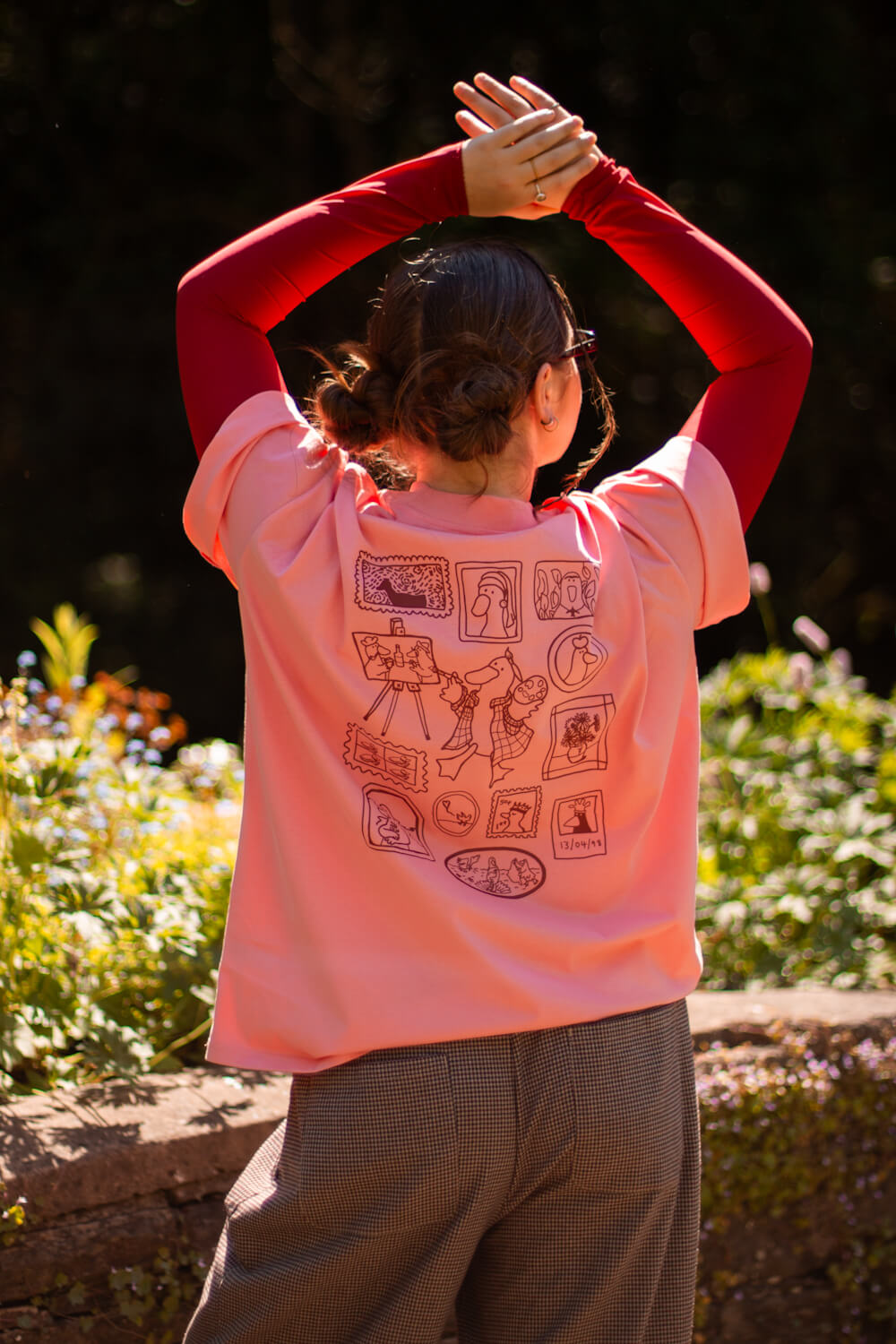 Vincent Van Goose, Pink Oversized Tee (Pre-order)