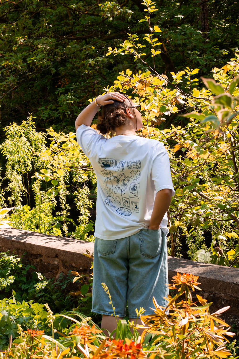 Vincent Van Goose, White Oversized Tee (Pre-order)