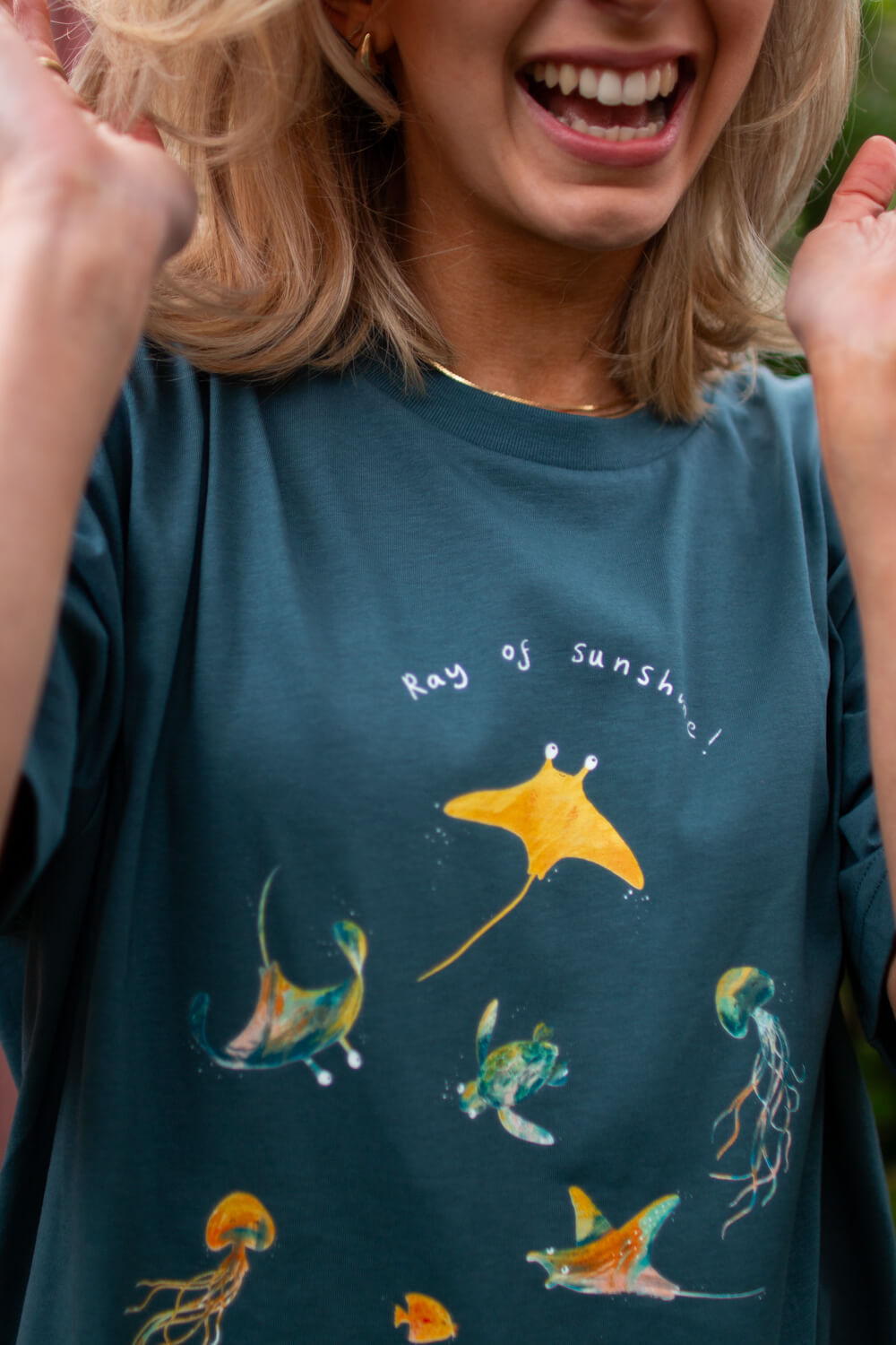 Ray of sunshine T-shirt, in Stargazer