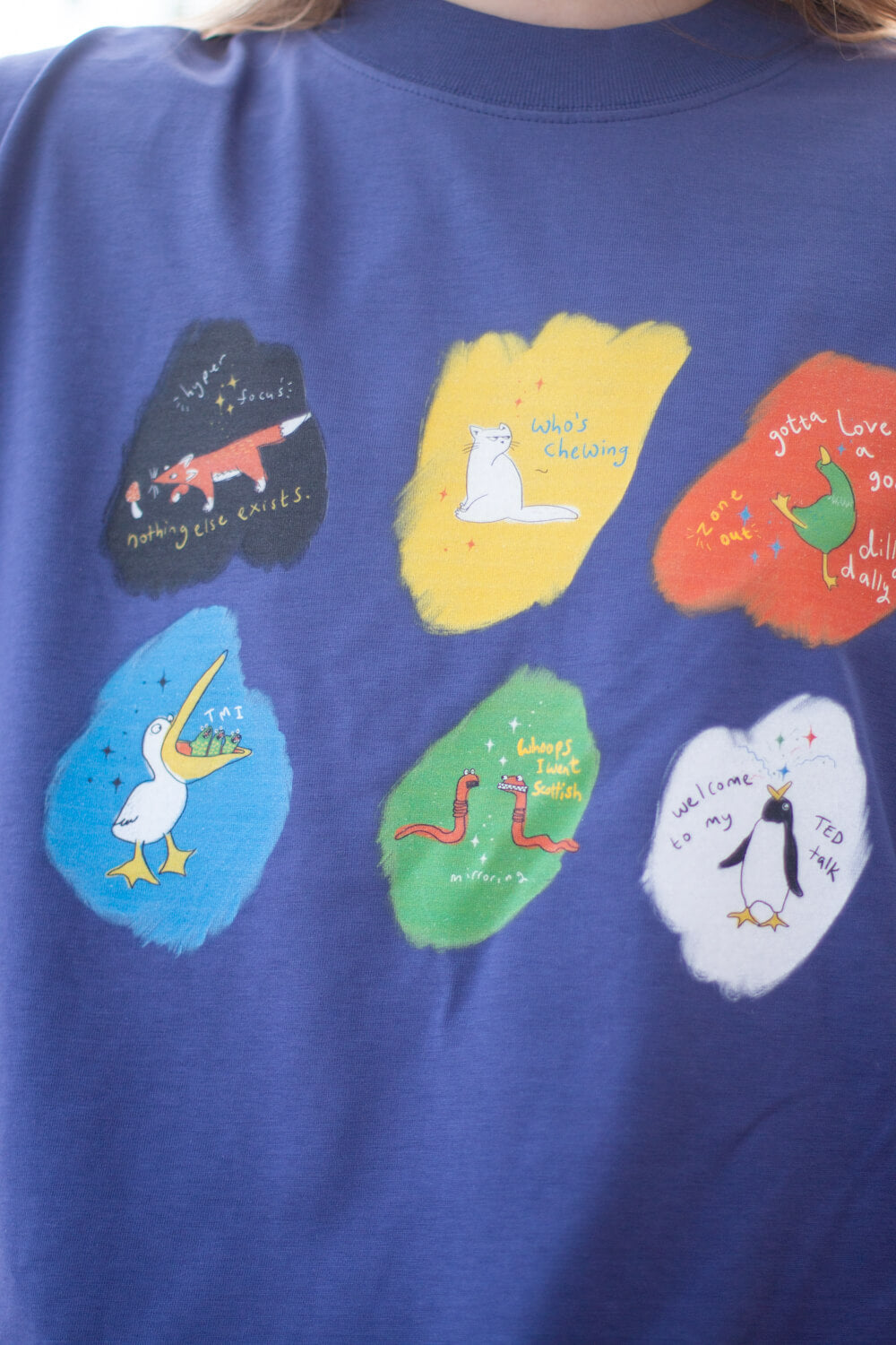Neurodiversity traits Oversized Tee