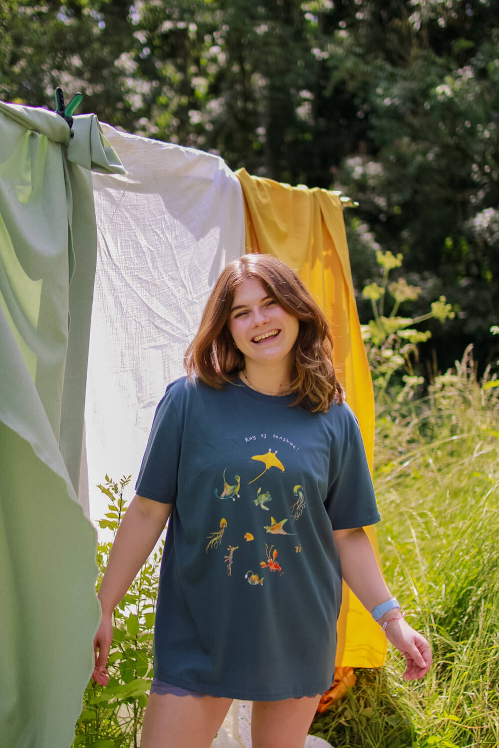 Ray of sunshine T-shirt, in Stargazer