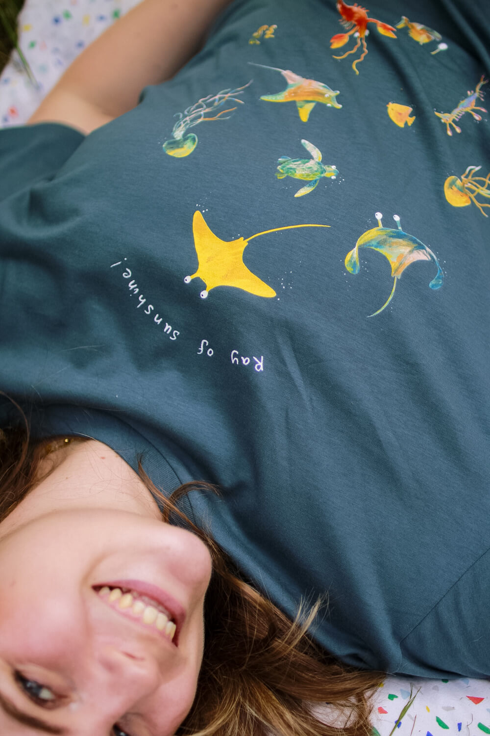 Ray of sunshine T-shirt, in Stargazer