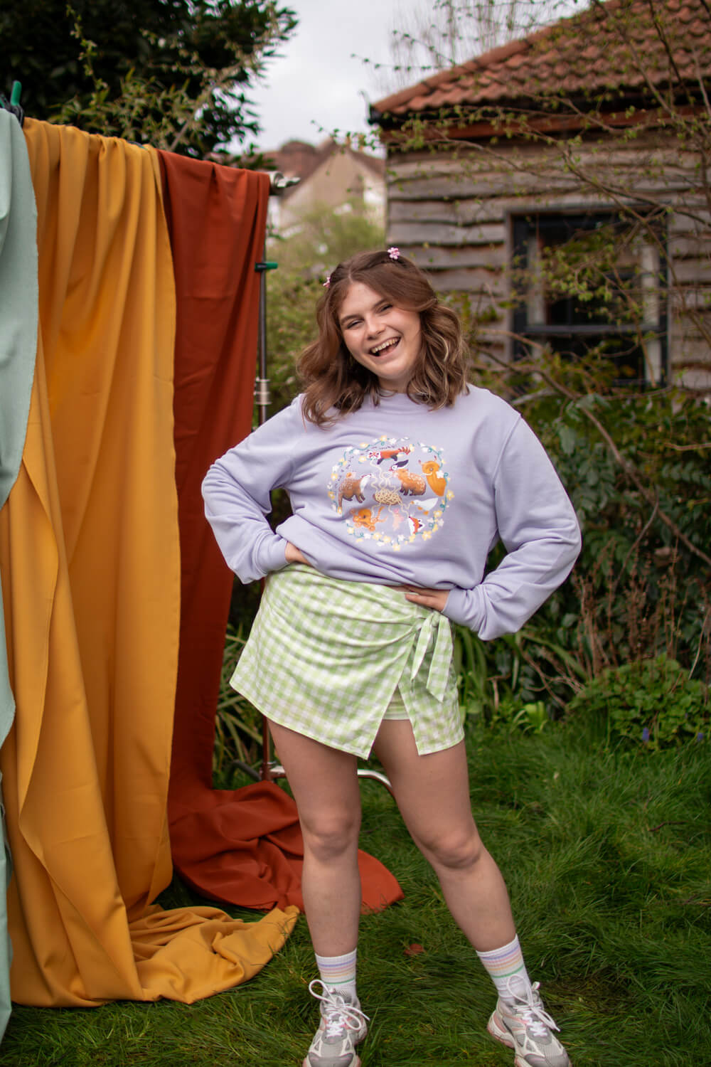 Spaghetti picnic, lightweight sweatshirt