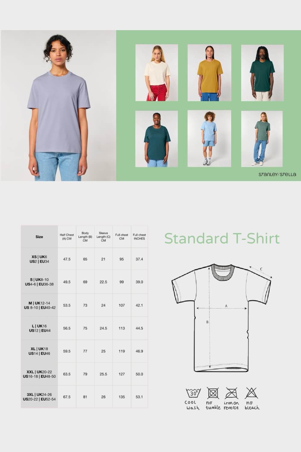 Custom illustrated Pet Portrait T-shirt