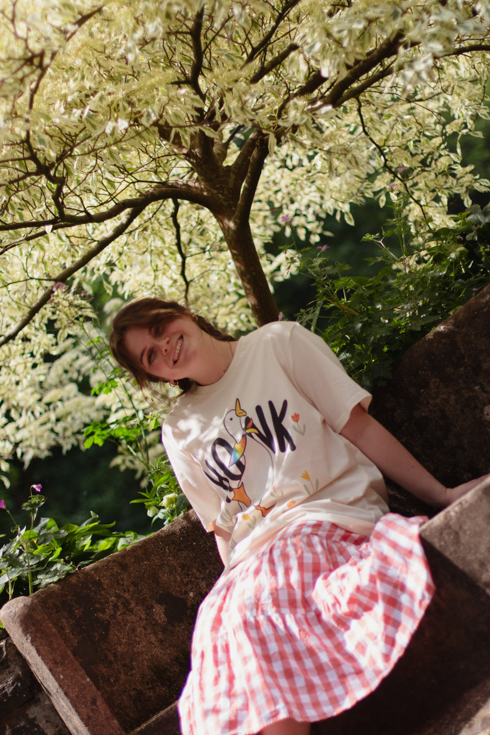 Honk Pride Charity Tee, Cream