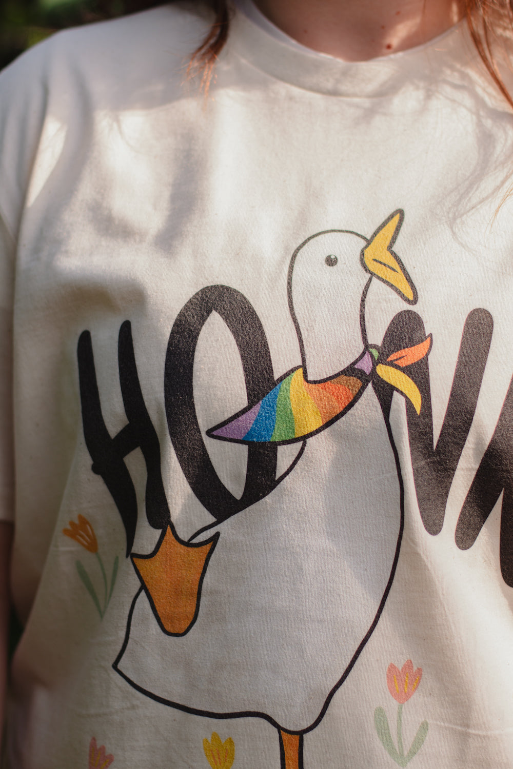 Honk Pride Charity Tee, Cream