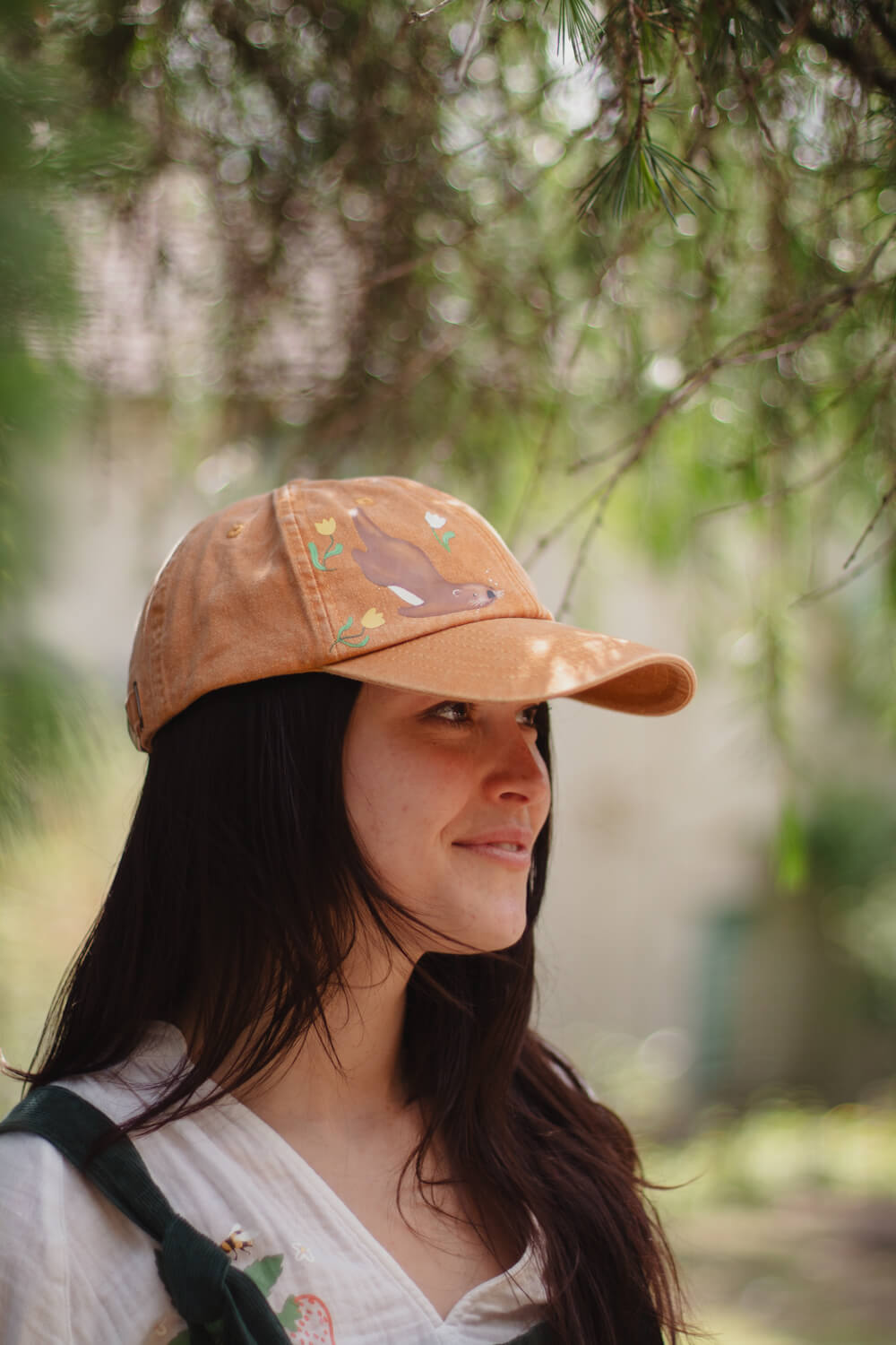 Strawberries Cap, custom made