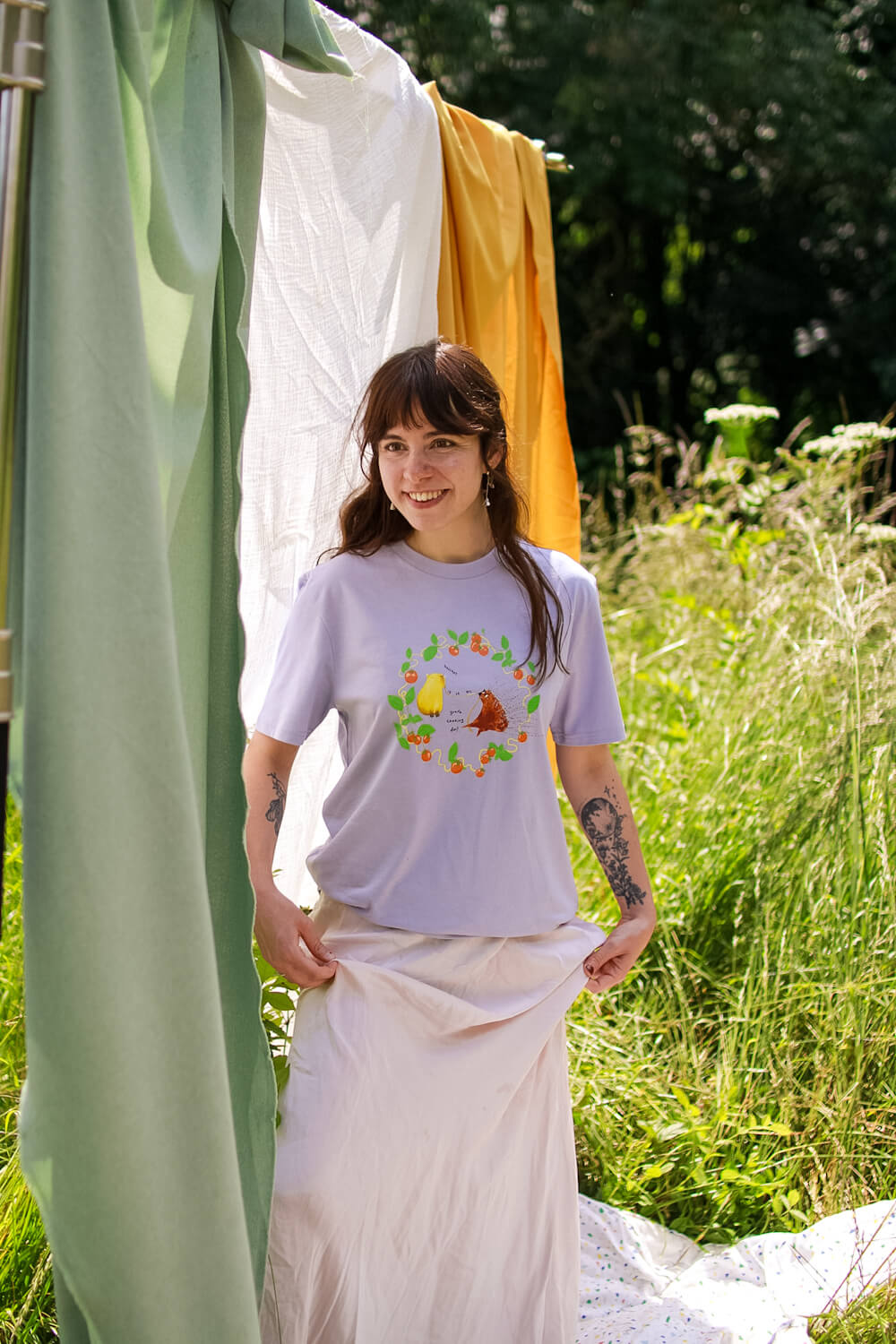 ZeppelinMoon- Is it me you’re cookin’ for? Collaboration Charity Tee, for Tiggywinkles Wildlife Hospital