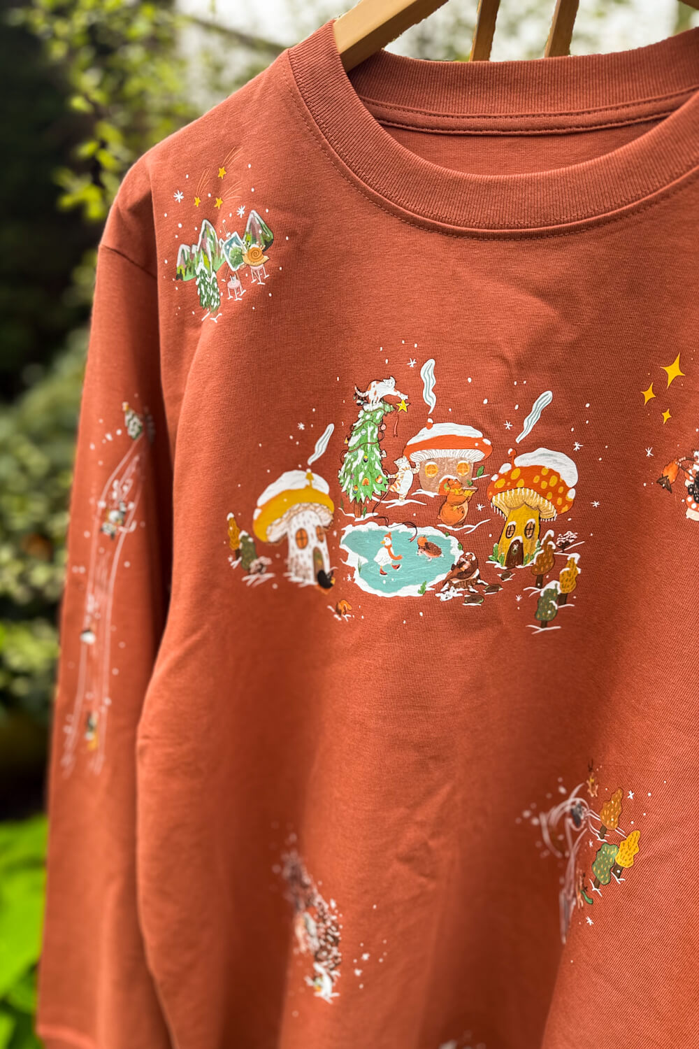 Christmas Shenanigans Oversized Top