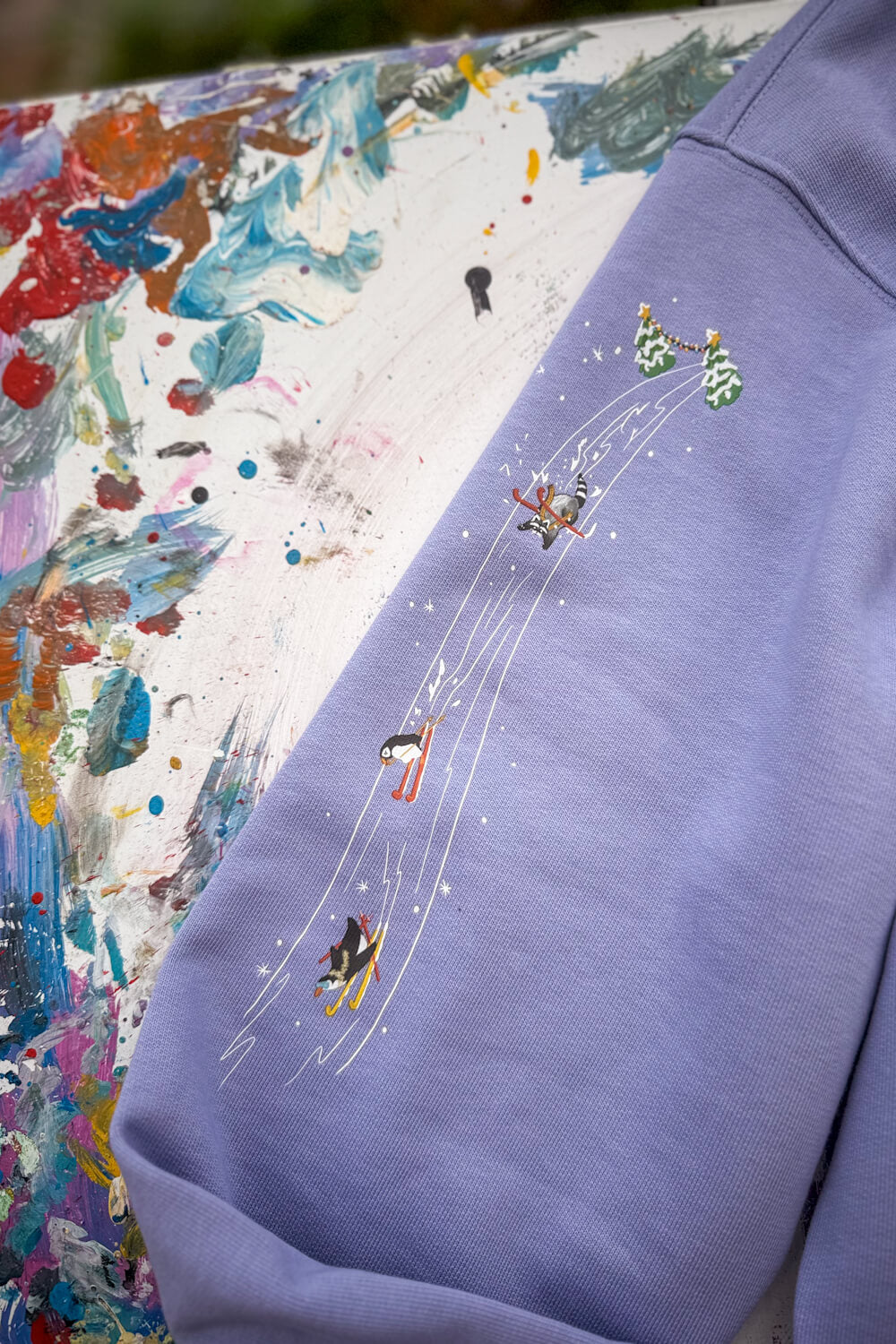 Christmas Shenanigans Oversized Sweater