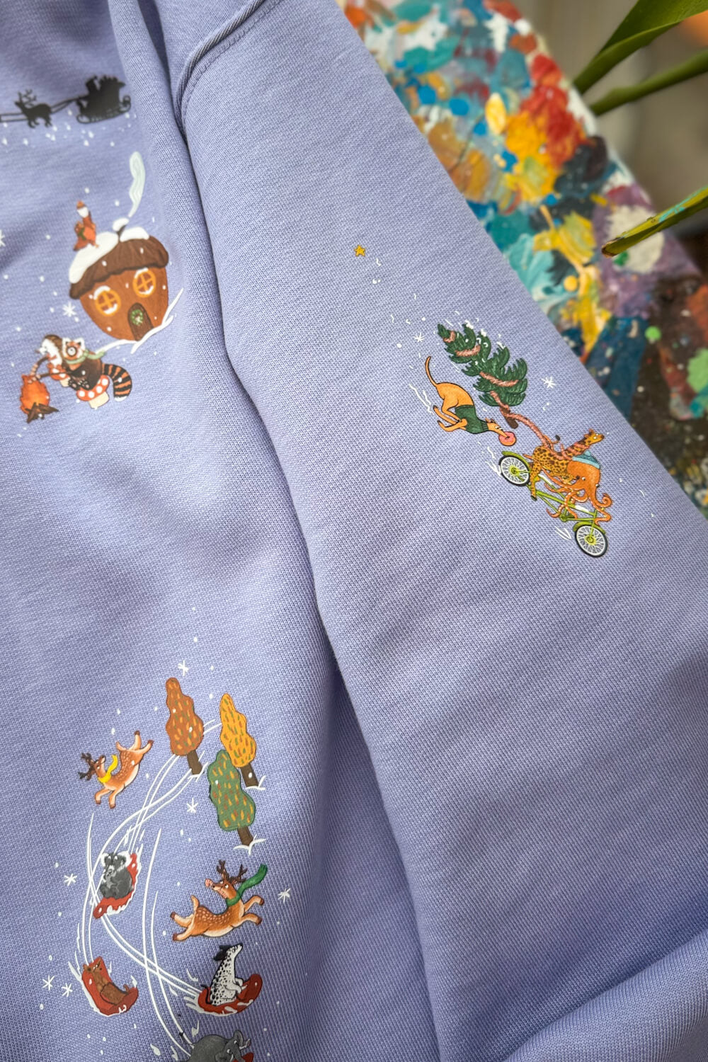 Christmas Shenanigans Oversized Sweater