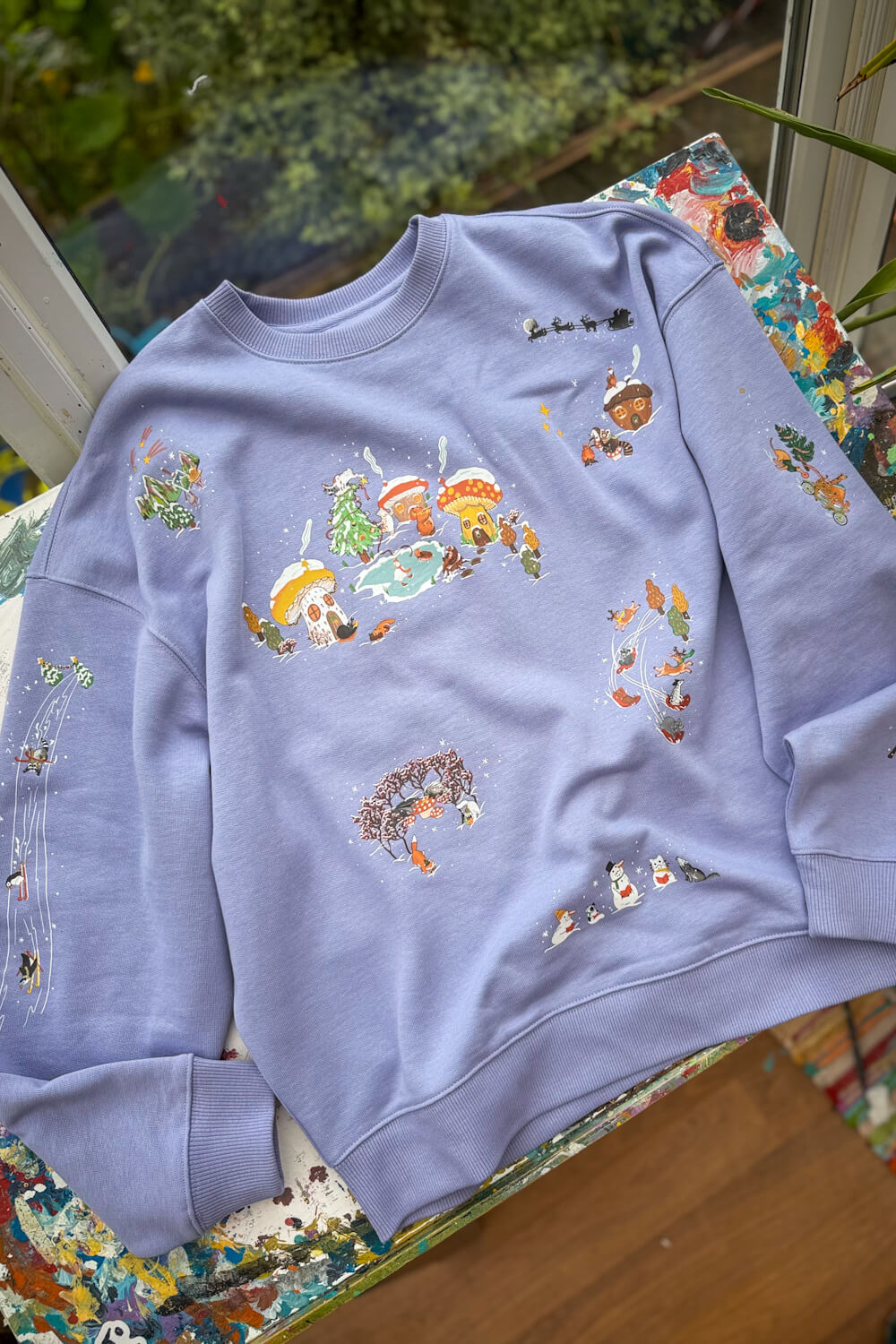 Christmas Shenanigans Oversized Sweater