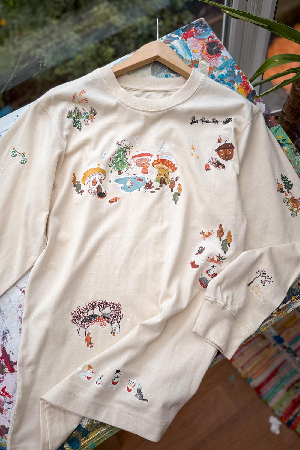 Christmas Shenanigans Oversized Top