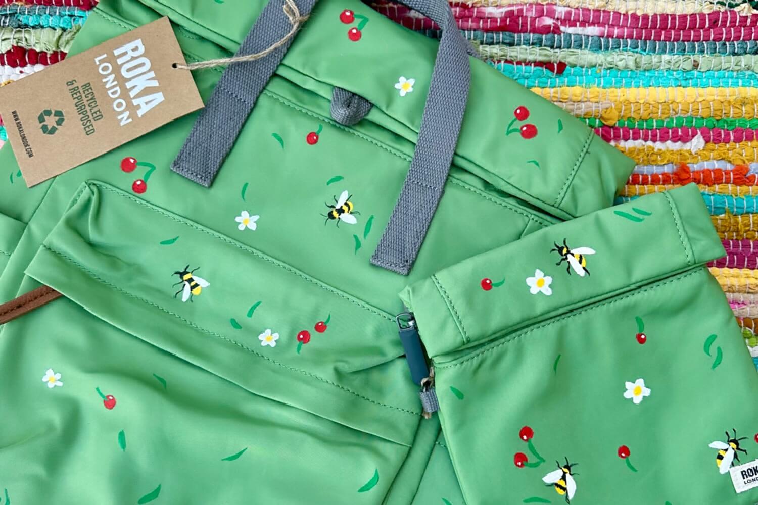 The cutest painted collab with ROKA London