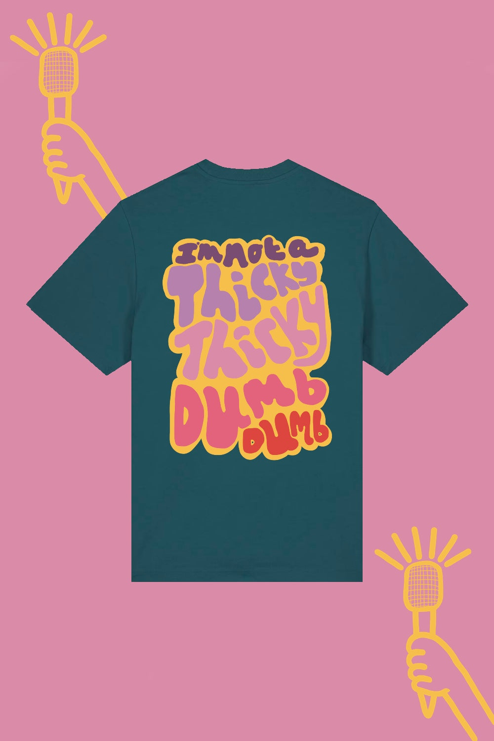 Thicky Thicky Dumb Dumb, Cody Dahler | Unisex Tee in Stargazer
