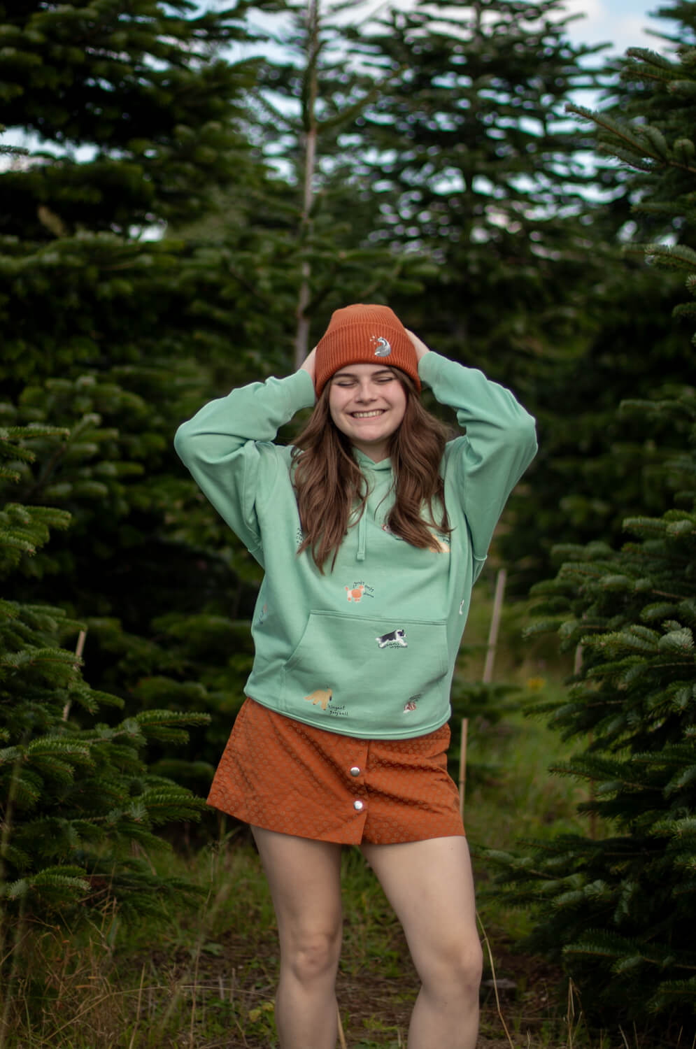 Dog Breeds Oversized Hoodie, quirky phrases edition