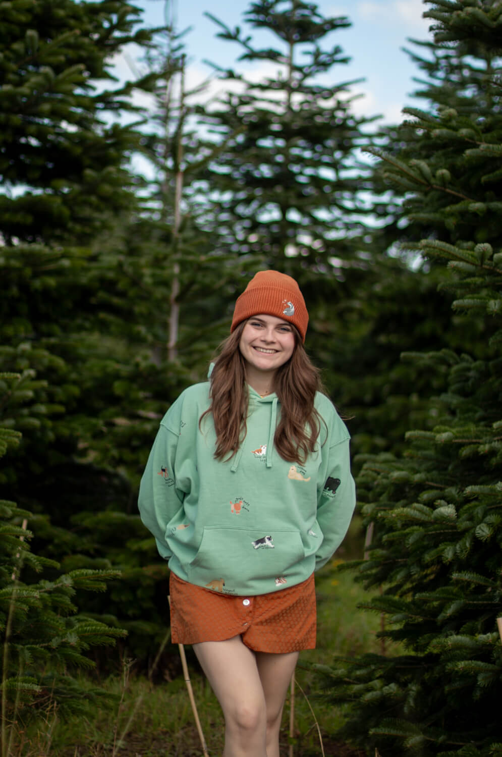 Dog Breeds Oversized Hoodie, quirky phrases edition