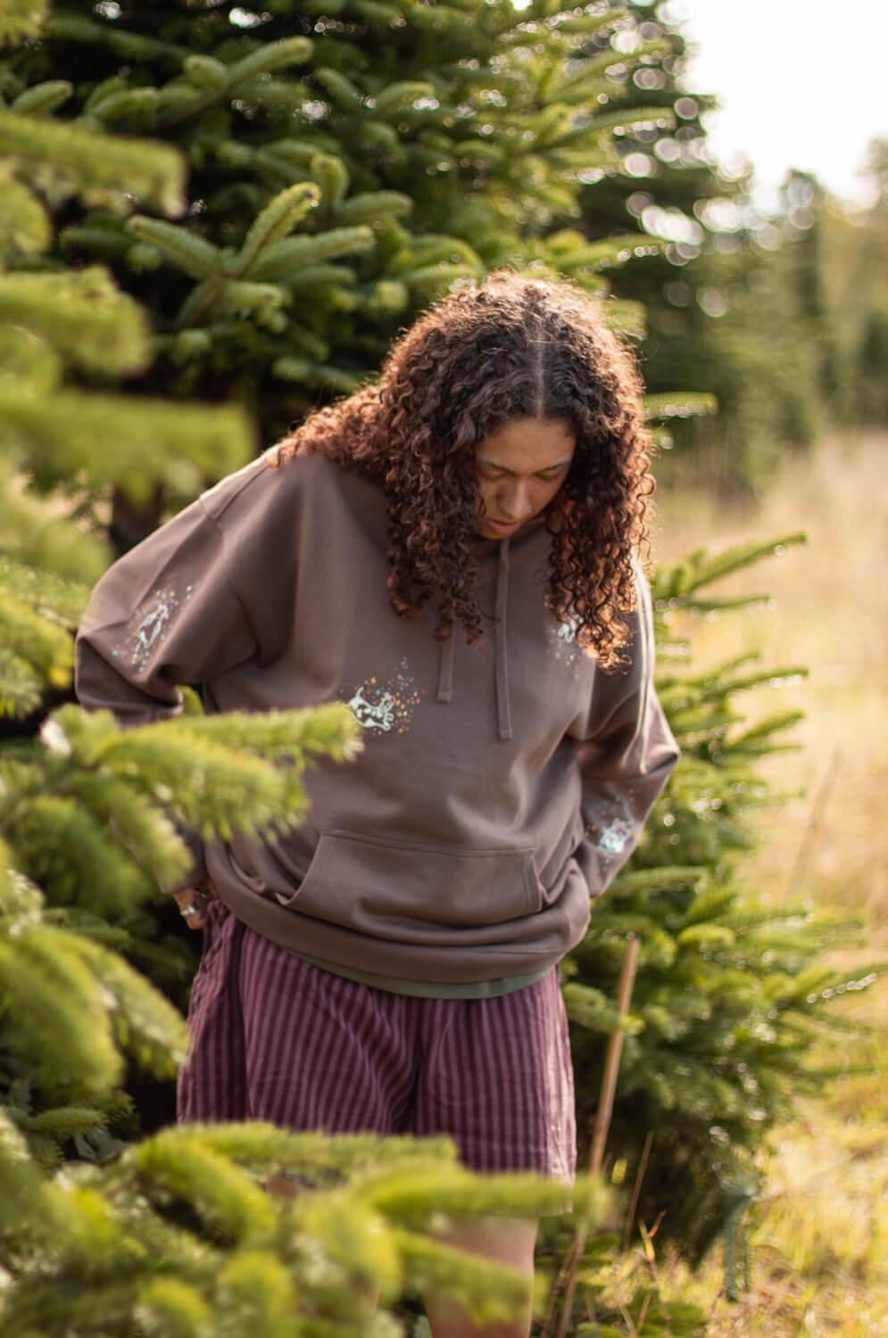 Floating Cows Oversized Hoodie