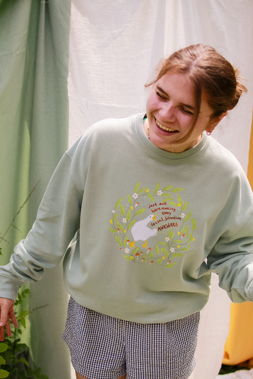 Awkward Duck Oversized Sweatshirt