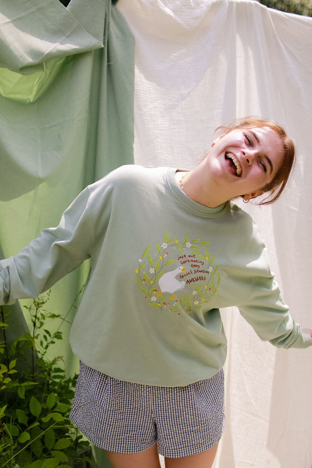 Awkward Duck Oversized Sweatshirt
