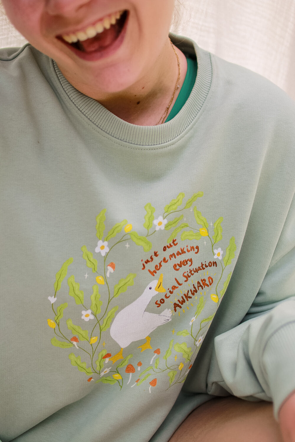 Awkward Duck Oversized Sweatshirt
