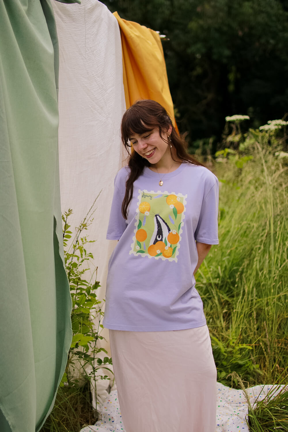 Hairy Badger Stamp Tee