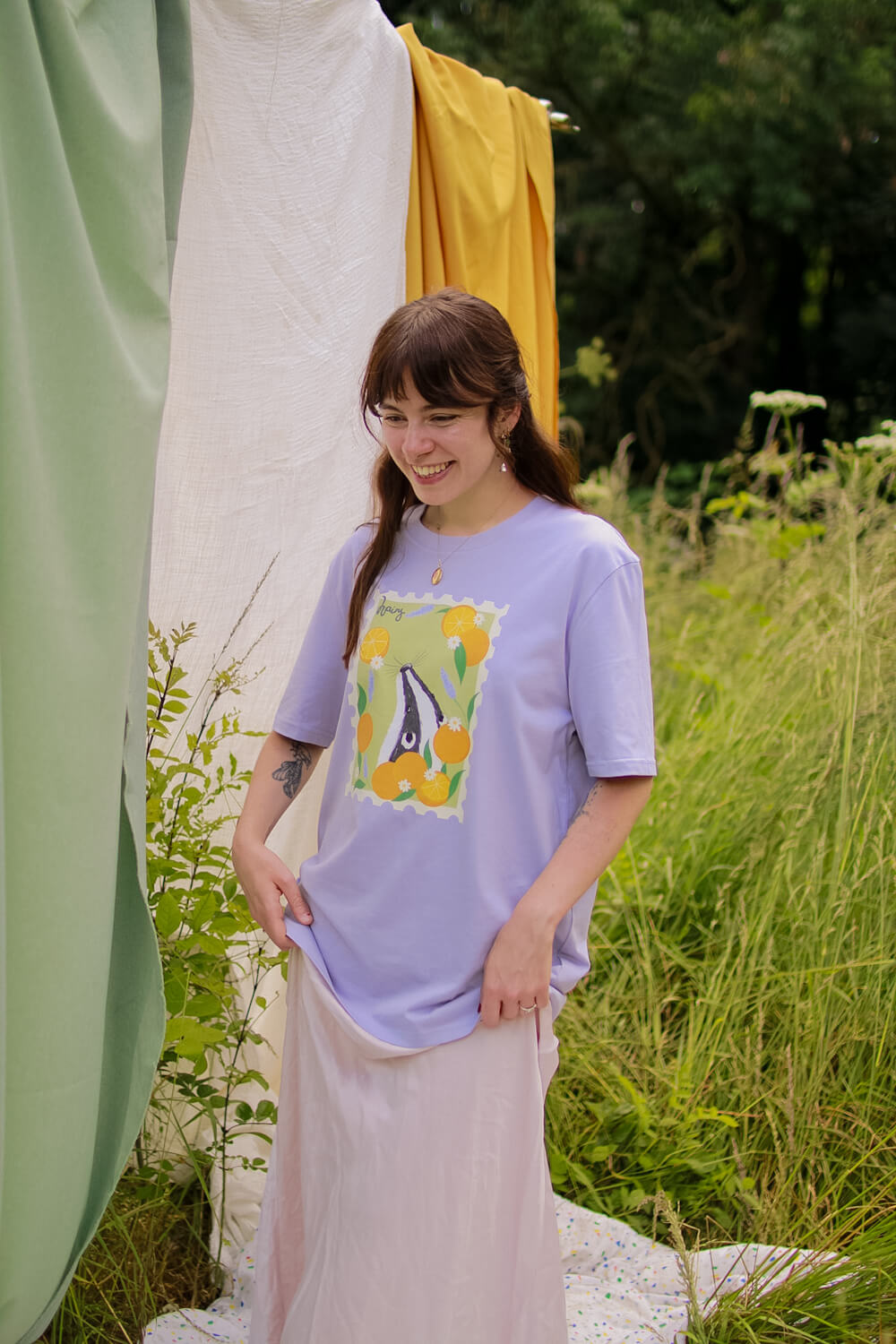 Hairy Badger Stamp Tee