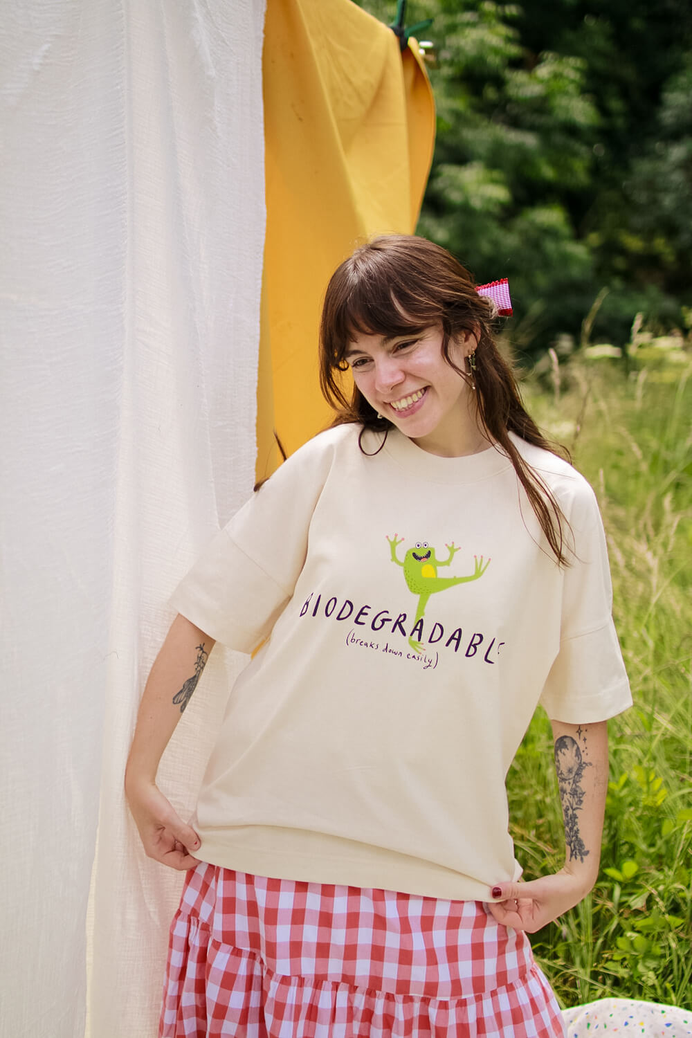 Biodegradable Oversized T-shirt