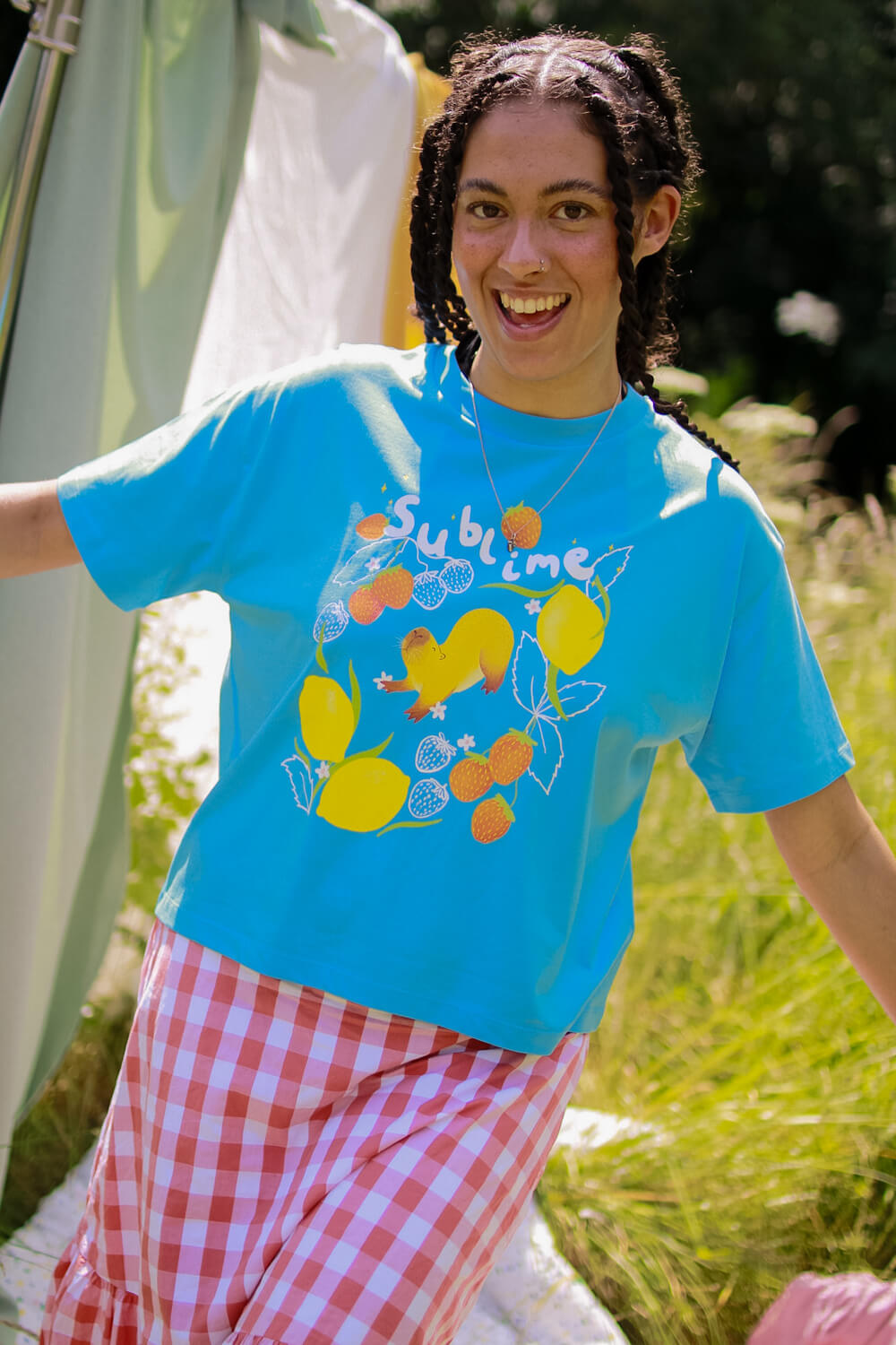 Sublime capybara boxy-fit t-shirt