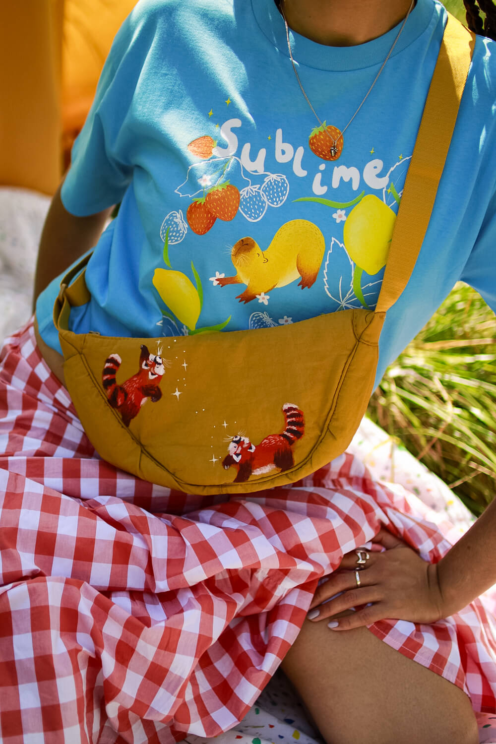 Sublime capybara boxy-fit t-shirt