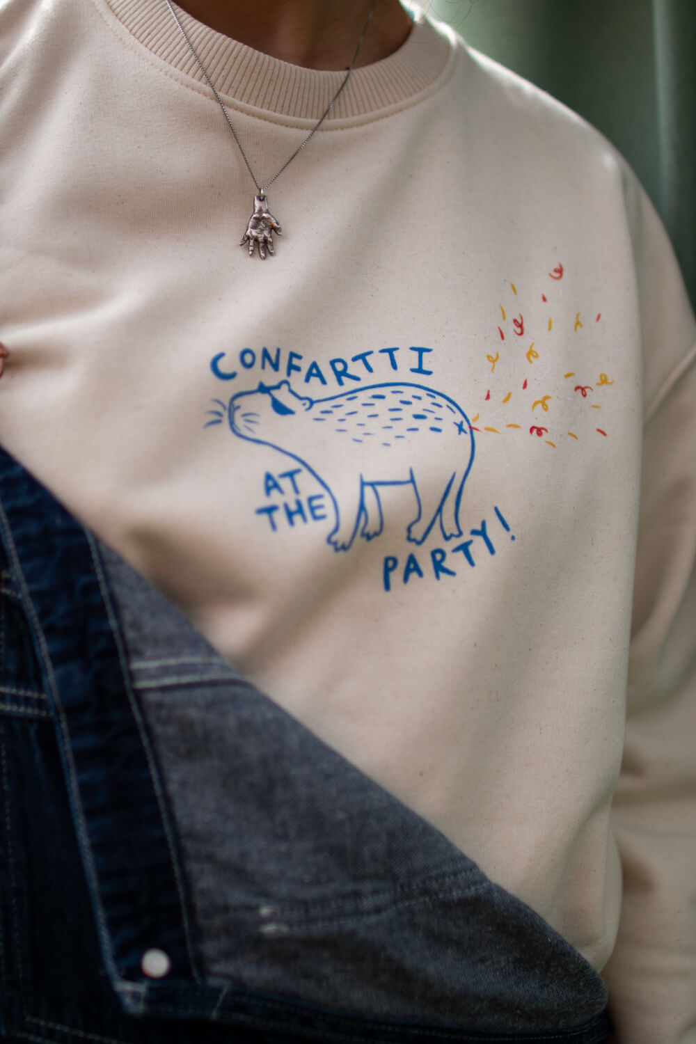 Confartti Oversized Sweatshirt