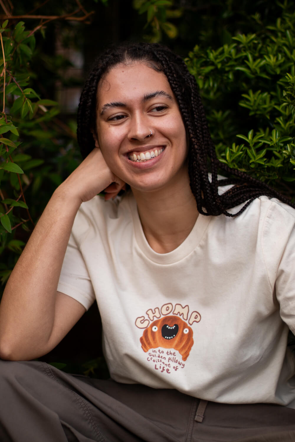 The Golden Pillowy Croissant of Life Tee