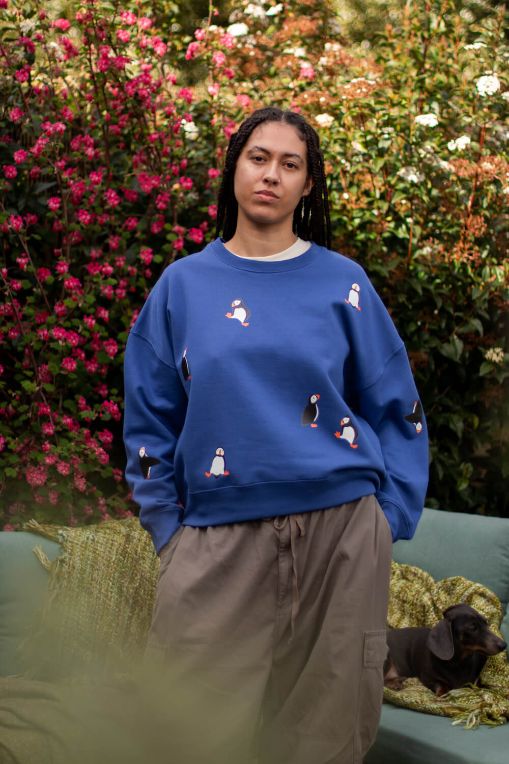 Puffins boxy Sweater