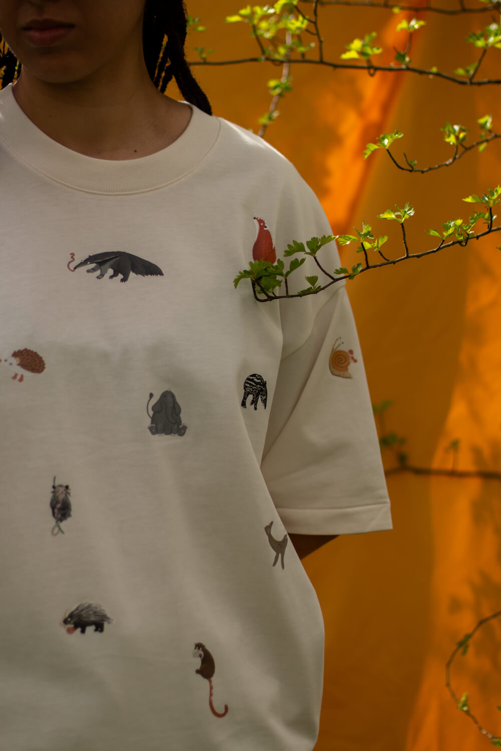 Animal Parade Party Oversized T-shirt