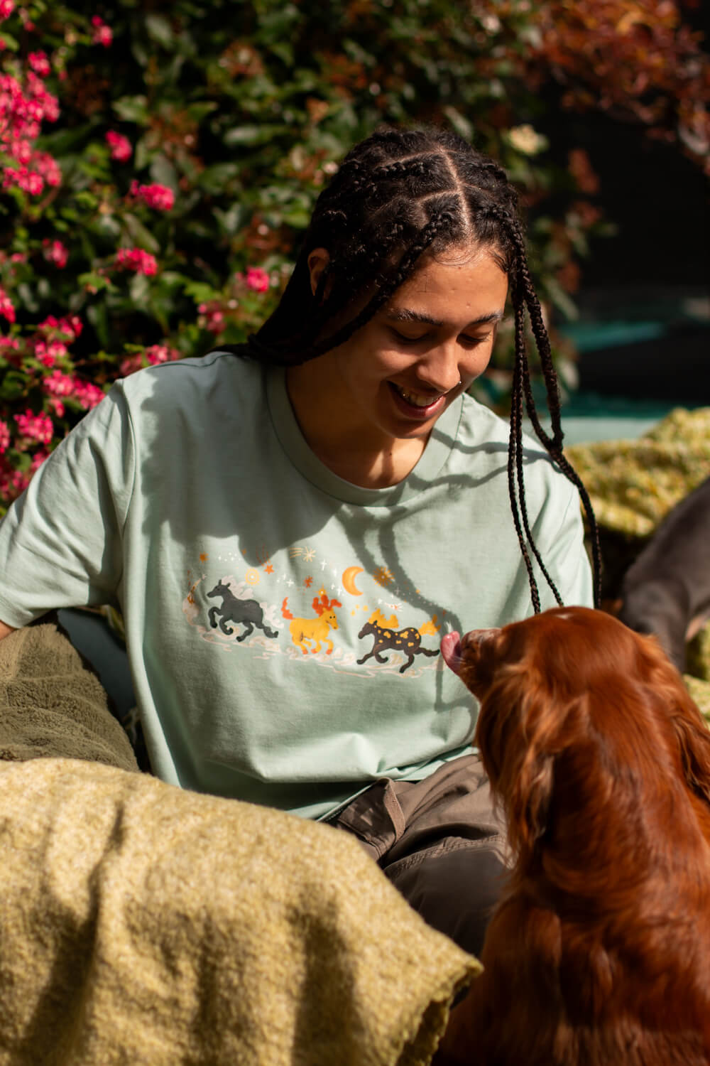 Galloping horses trio Standard Tee