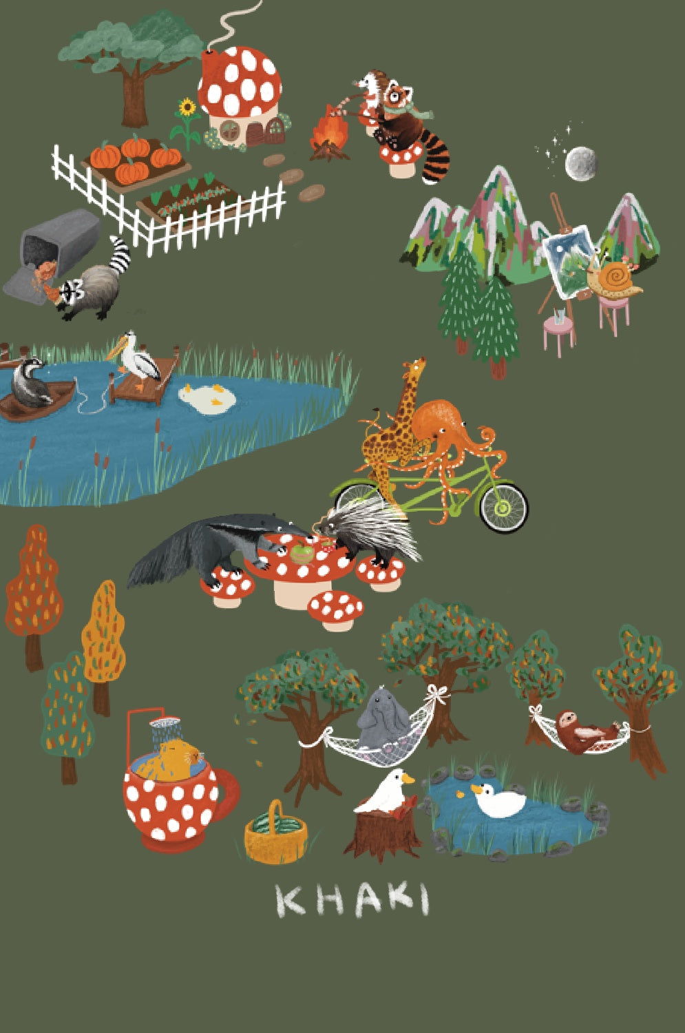 Woodland village t-shirt