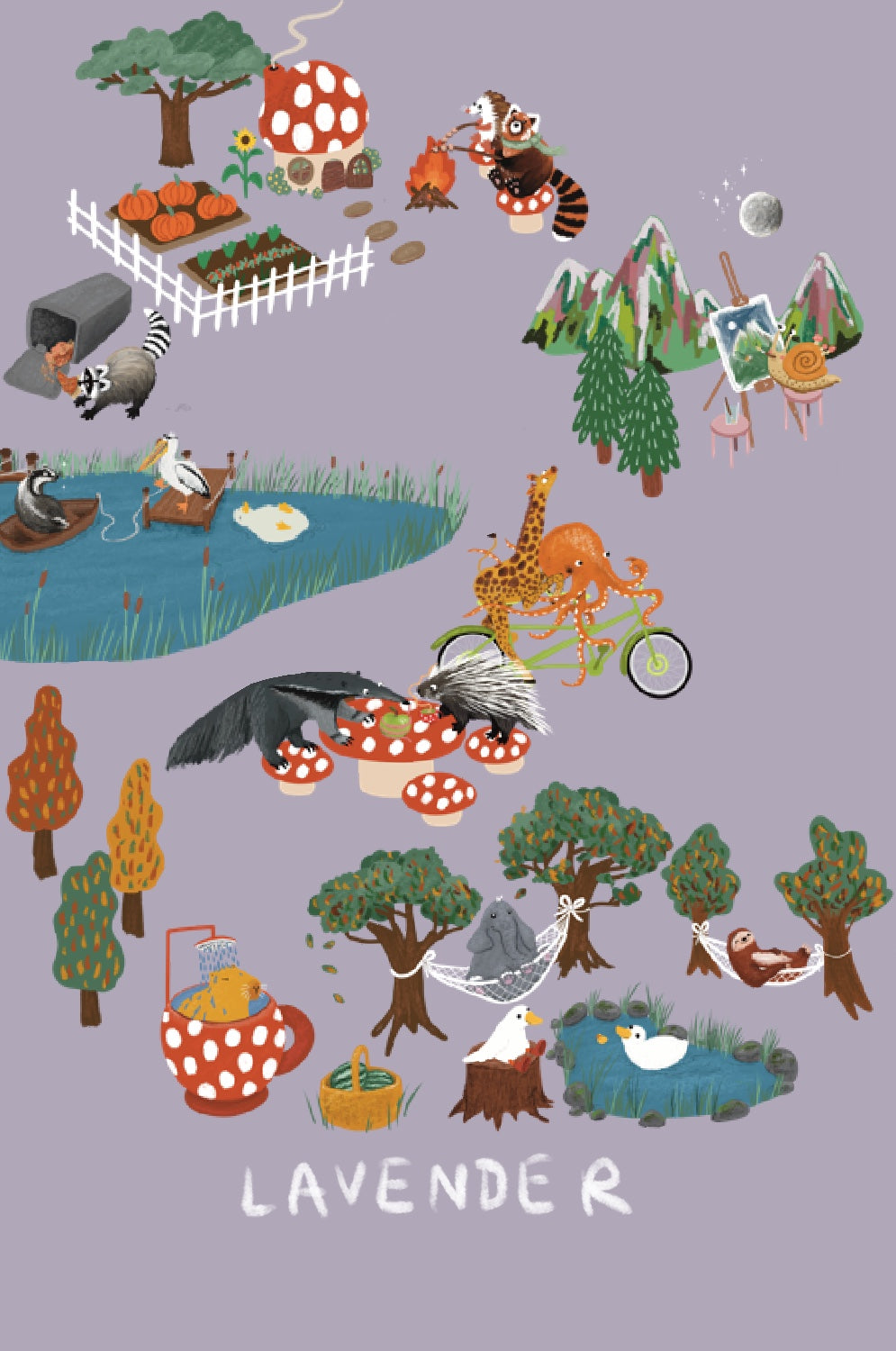 Woodland village t-shirt