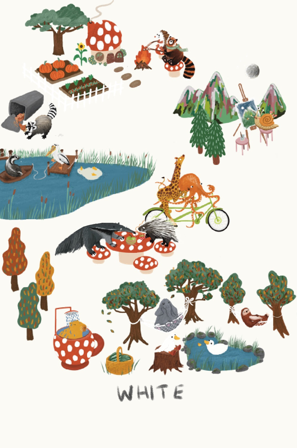 Woodland village t-shirt