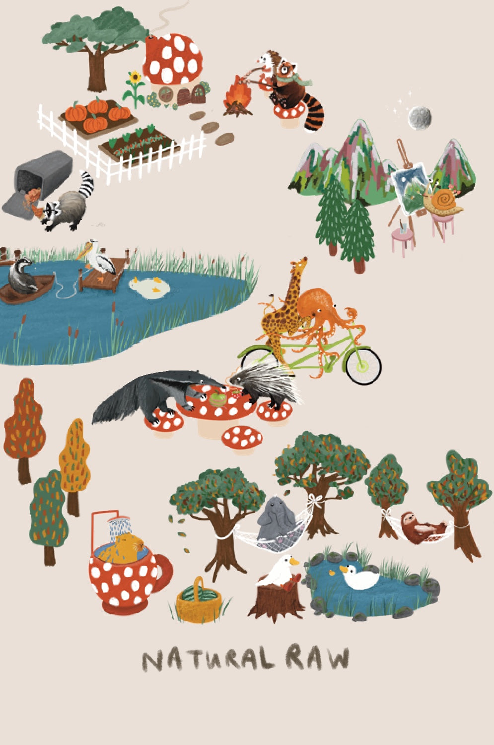 Woodland village t-shirt